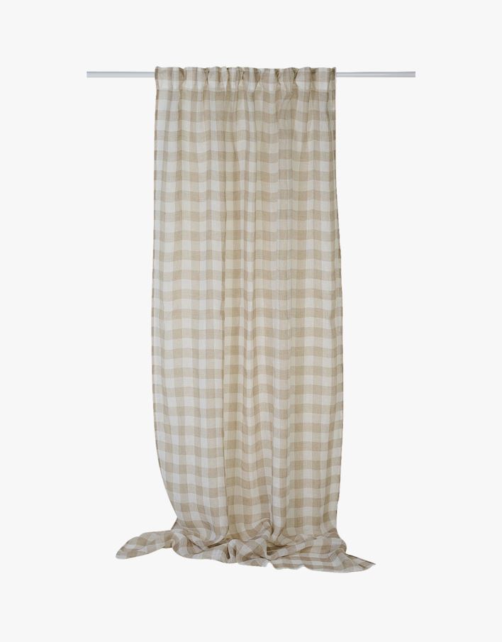 Linane kardin naturaalne toon - 140x250 cm naturaalne toon - 1