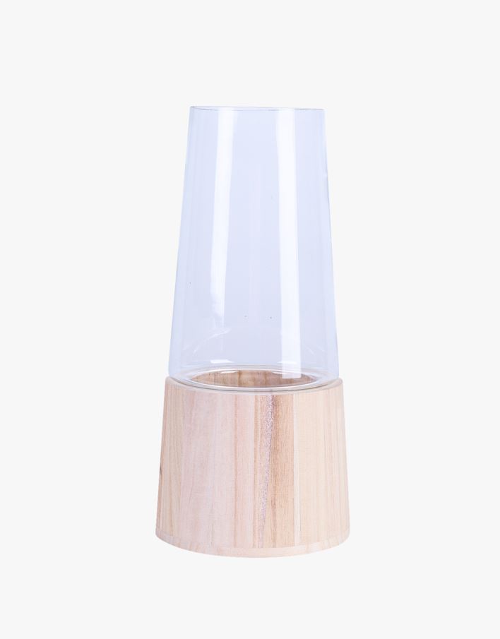 Vaas naturaalne toon - 13,8x13,8x30 cm naturaalne toon - 1