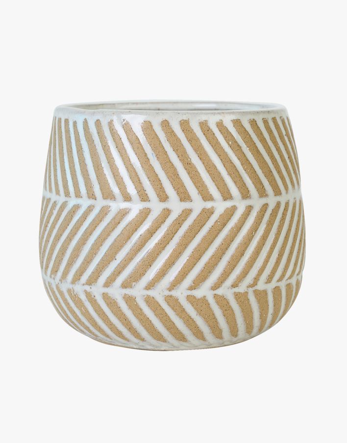 Lillepott mitmevärviline/beez - 14,3x14,3x12,5 cm mitmevärviline/beez - 1