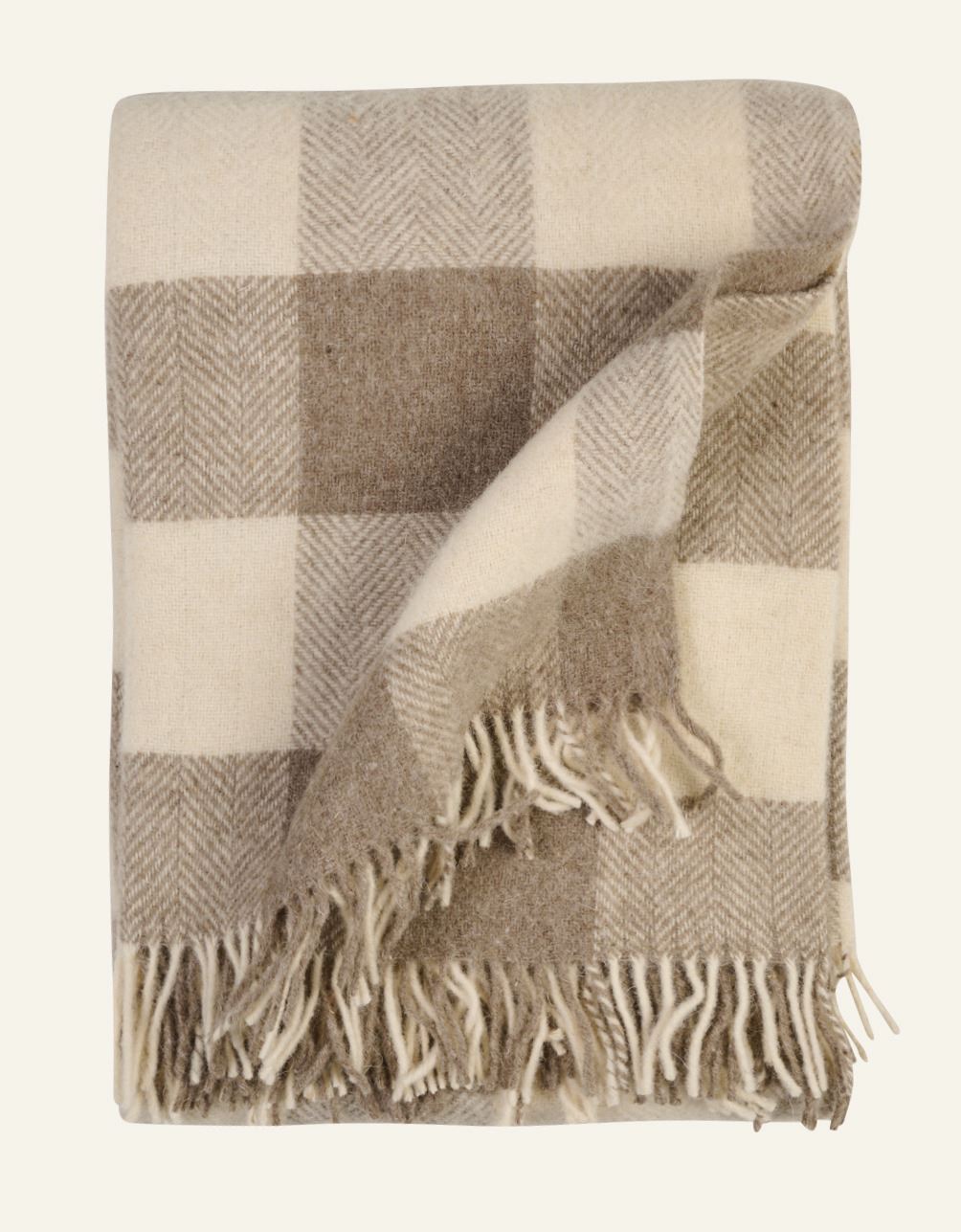 Villapleed taupe - 130x170 cm taupe - 1