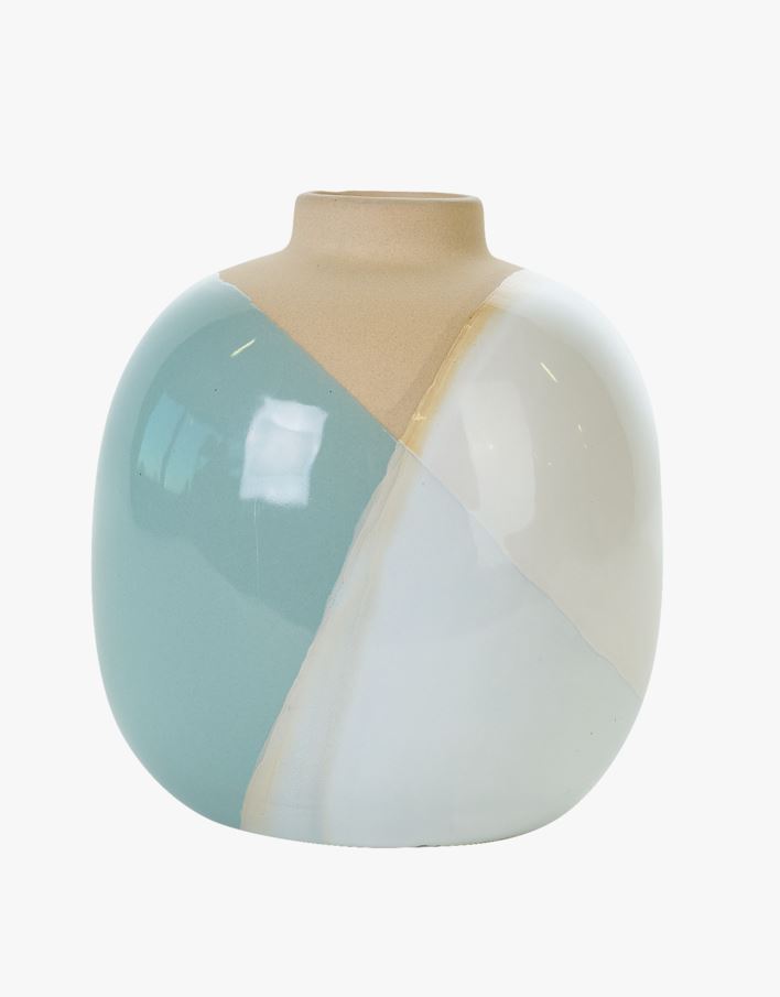 Vaas mitmevärviline - 11x11x11,5 cm mitmevärviline - 1