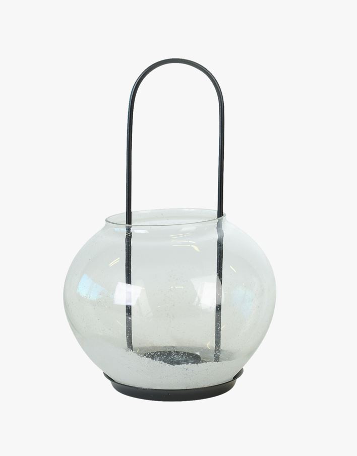 Küünlalatern must - 15x10x23 cm must - 1