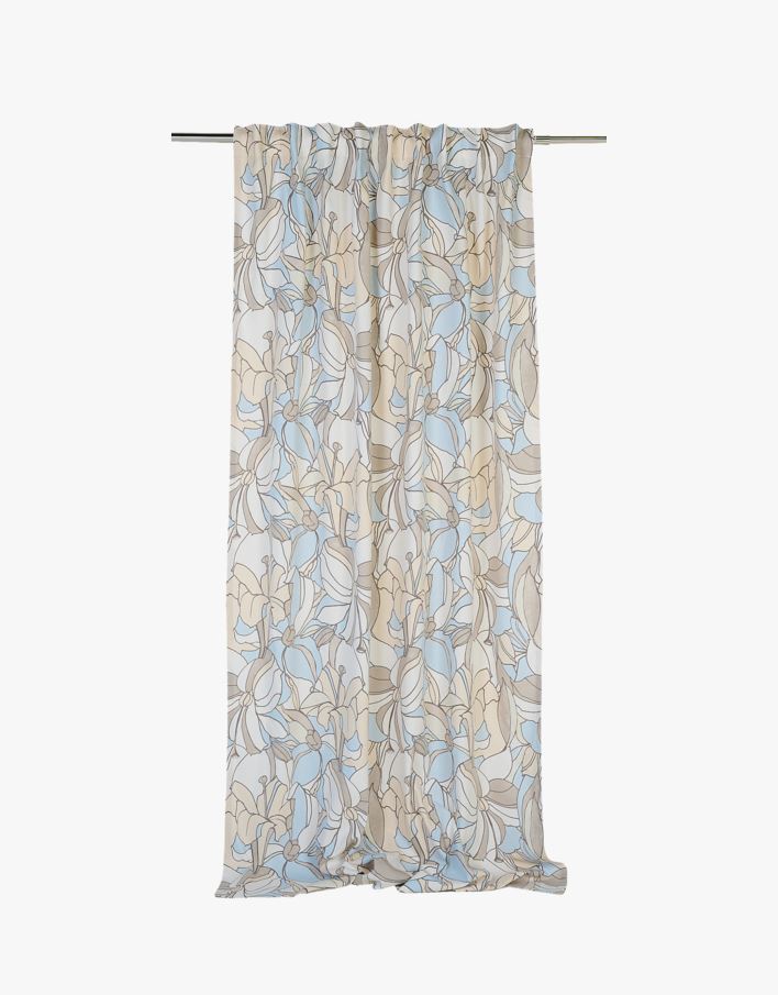 Kardin mitmevärviline/sinine - 140x240 cm mitmevärviline/sinine - 1