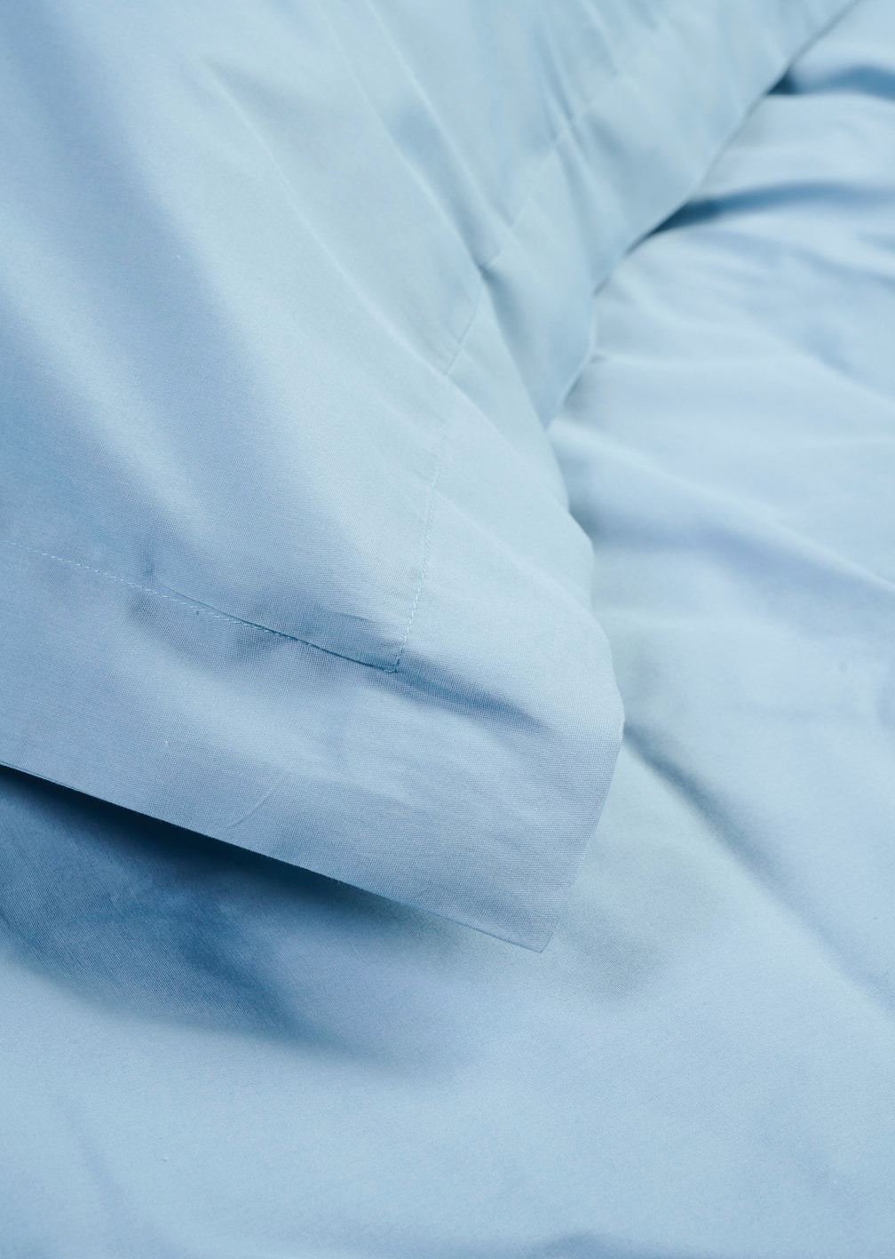 Voodipesukomplekt perkalpuuvillast udusinine - 3