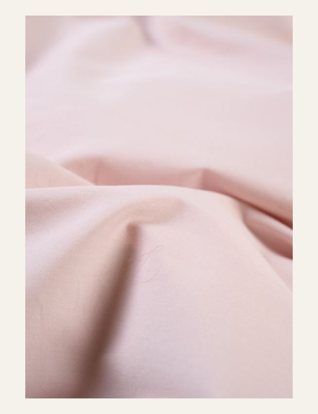 Voodipesukomplekt perkalpuuvillast heleroosa - 3