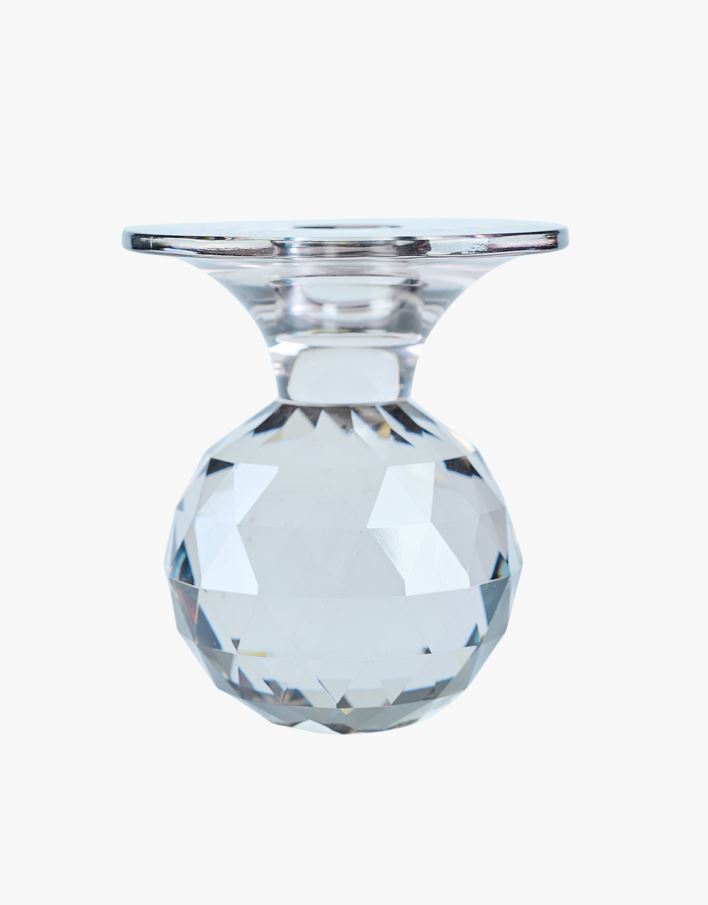 Küünlajalg läbipaistev - 10x10x11 cm läbipaistev - 1