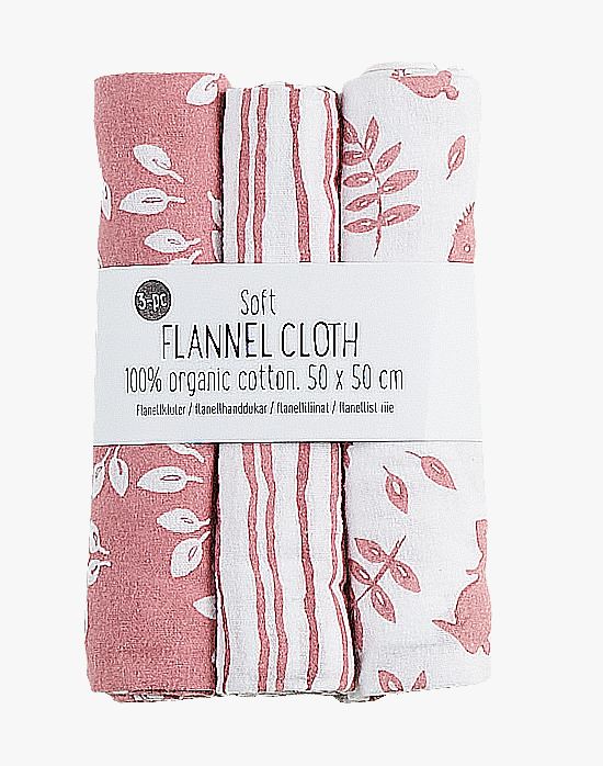 Flanellist riie roosa - 50x50 cm roosa - 1