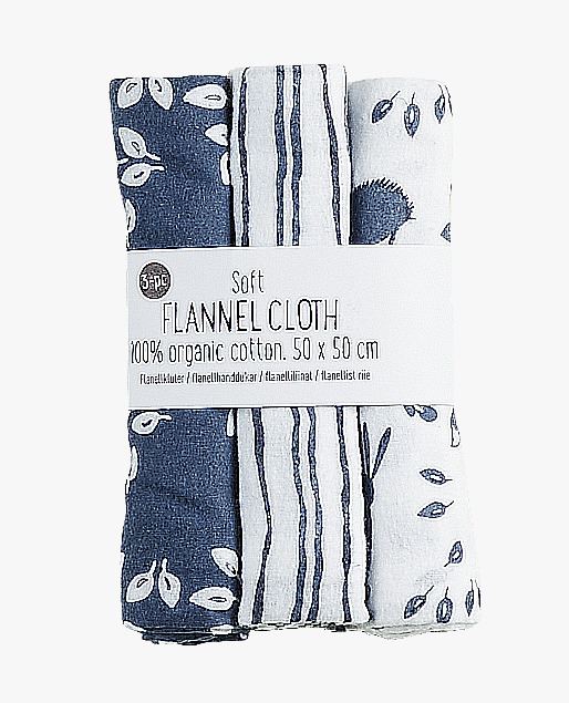 Flanellist riie sinine - 50x50 cm sinine - 1