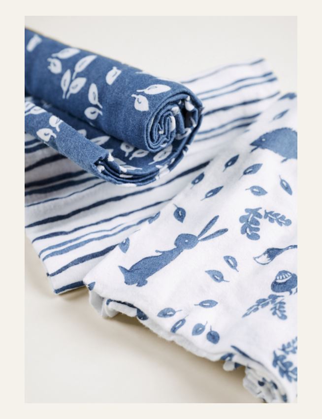 Flanellist riie sinine - 2