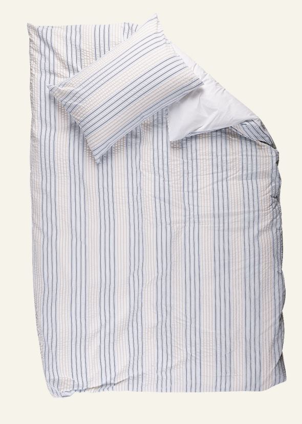 Voodipesukomplekt krepp-puuvillane mitmevärviline/beez - 4