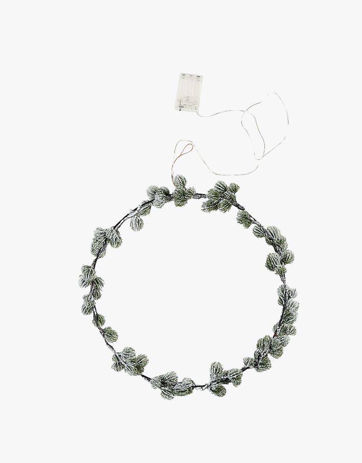 Led-pärg mitmevärviline/roheline - 40x40x2 cm mitmevärviline/roheline - 1