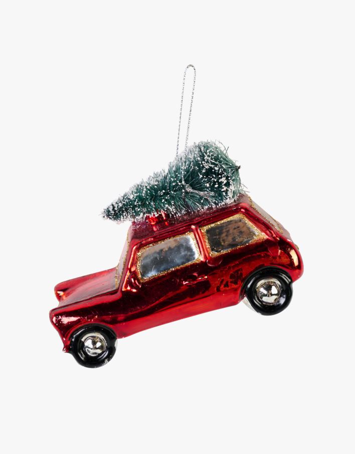 Kuuseehe mitmevärviline/punane - 4x9,5x6,5 cm mitmevärviline/punane - 1