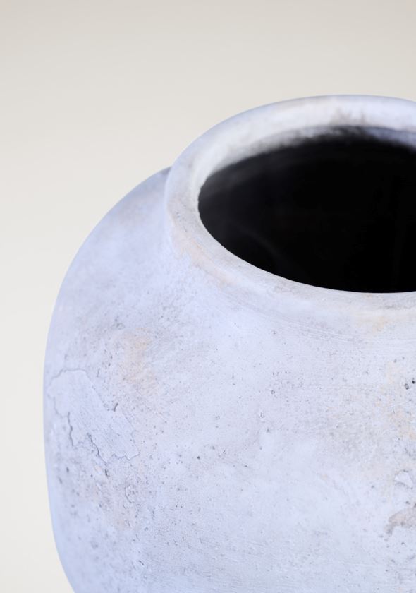 Keraamiline vaas loodusvalge - 4