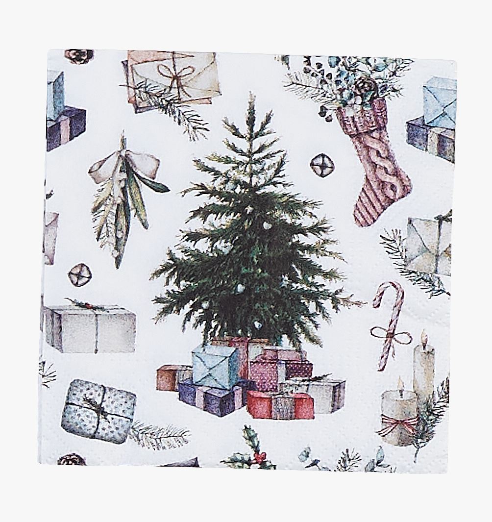 Salvrätikud mitmevärviline - 25x25 cm mitmevärviline - 1