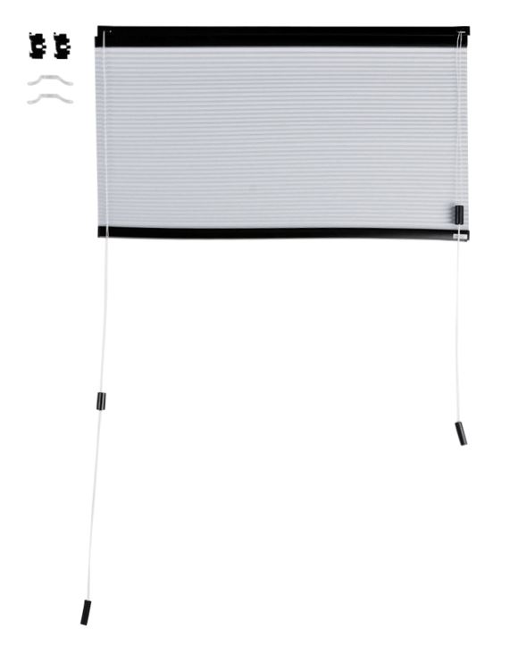 Premium ülalt-alt avanev voldikkardin nöörilukuga 25 mm mitmevärviline - 3