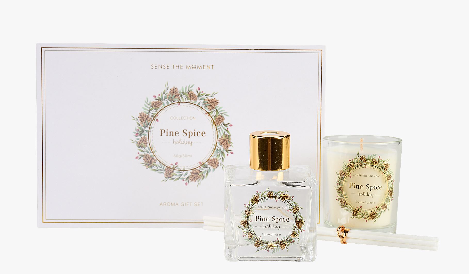 Lõhnakomplekt mitmevärviline/valge - 60g/50ml mitmevärviline/valge - 1