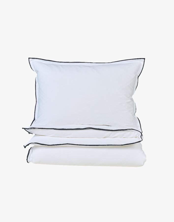 Voodipesukomplekt satiinpuuvillane must - 230x220 cm must - 1