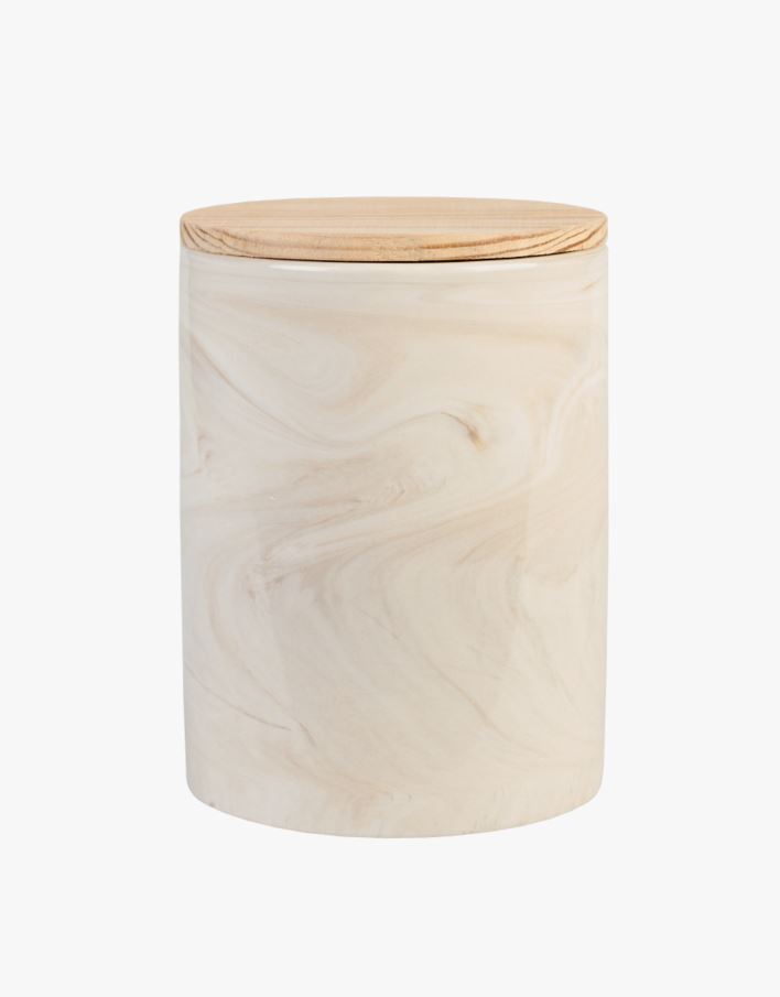 Kaanega purk beež - 15 cm ø 10,6 beež - 1