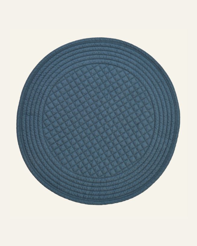 Lauamatt tumesinine - ø37cm tumesinine - 1