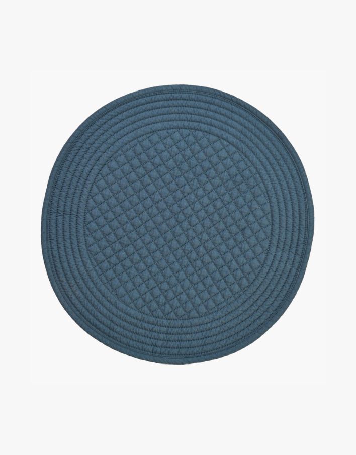 Lauamatt tumesinine - ø37cm tumesinine - 1