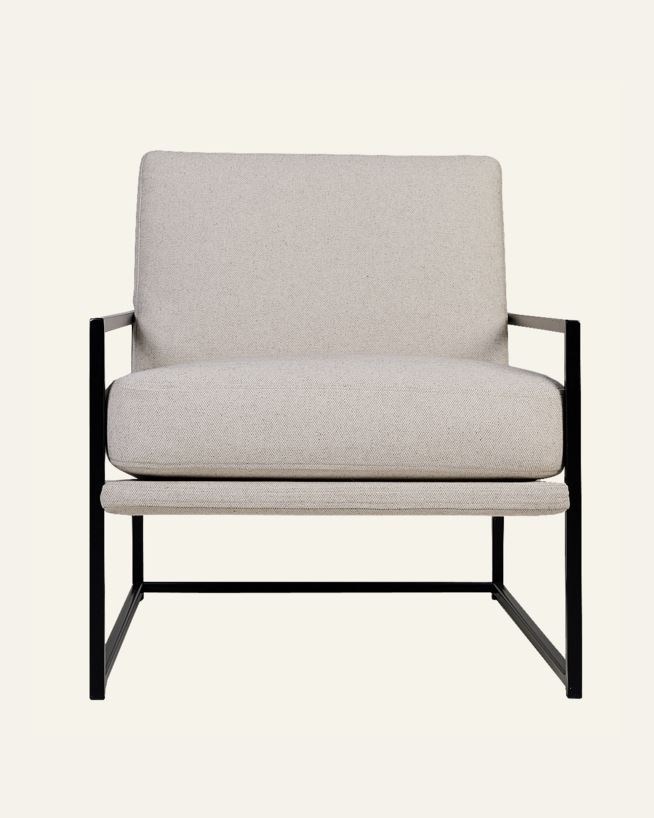 Lounge tool naturaalne toon - 66x86x78 cm naturaalne toon - 1