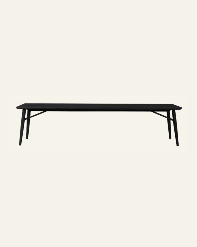 Söögilaua pink must - 40x190x45 cm must - 1