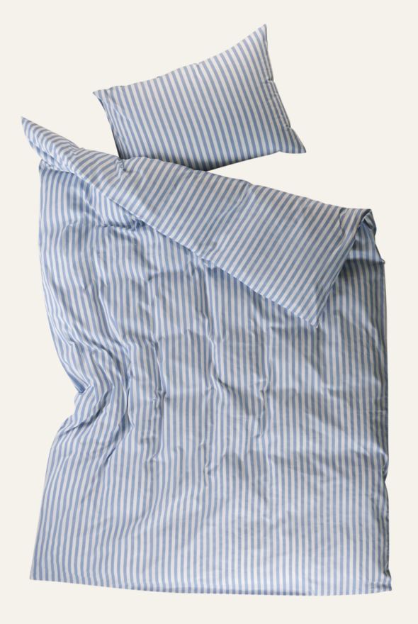 Voodipesukomplekt puuvillane indigosinine - 2