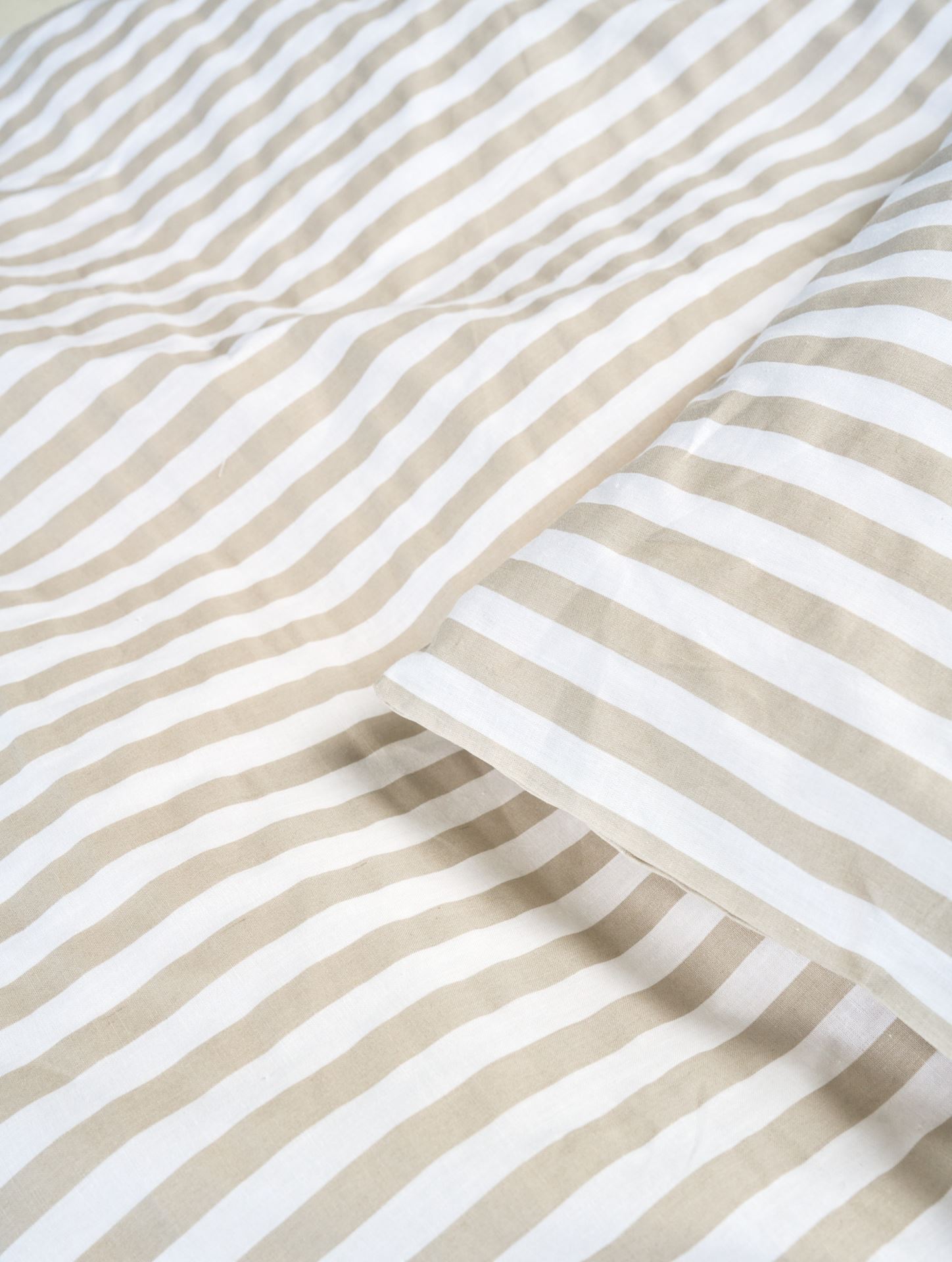 Voodipesukomplekt puuvillane beež - 3