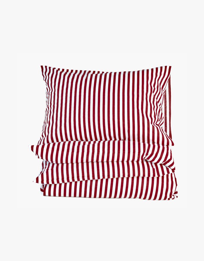 Voodipesukomplekt puuvillane punane - 230x220 cm punane - 1