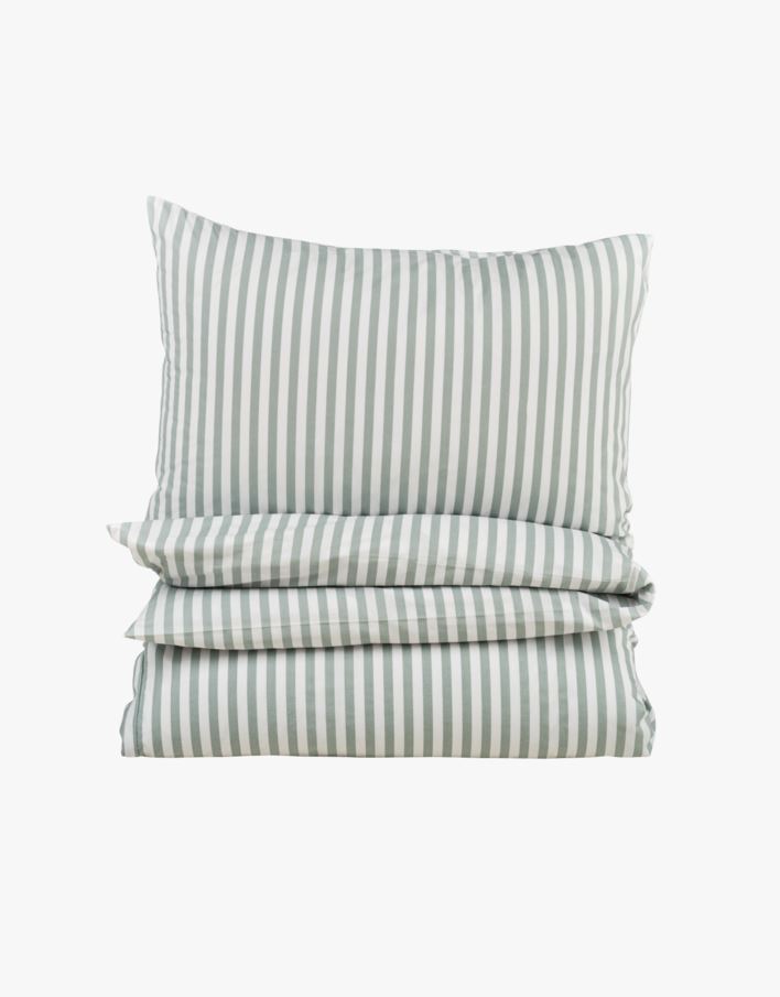 Voodipesukomplekt puuvillane roheline - 150x210 cm roheline - 1