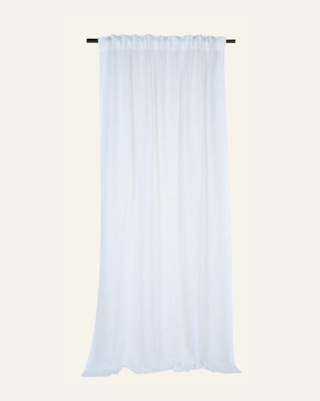 Linane kardin valge - 140x250 cm valge - 1