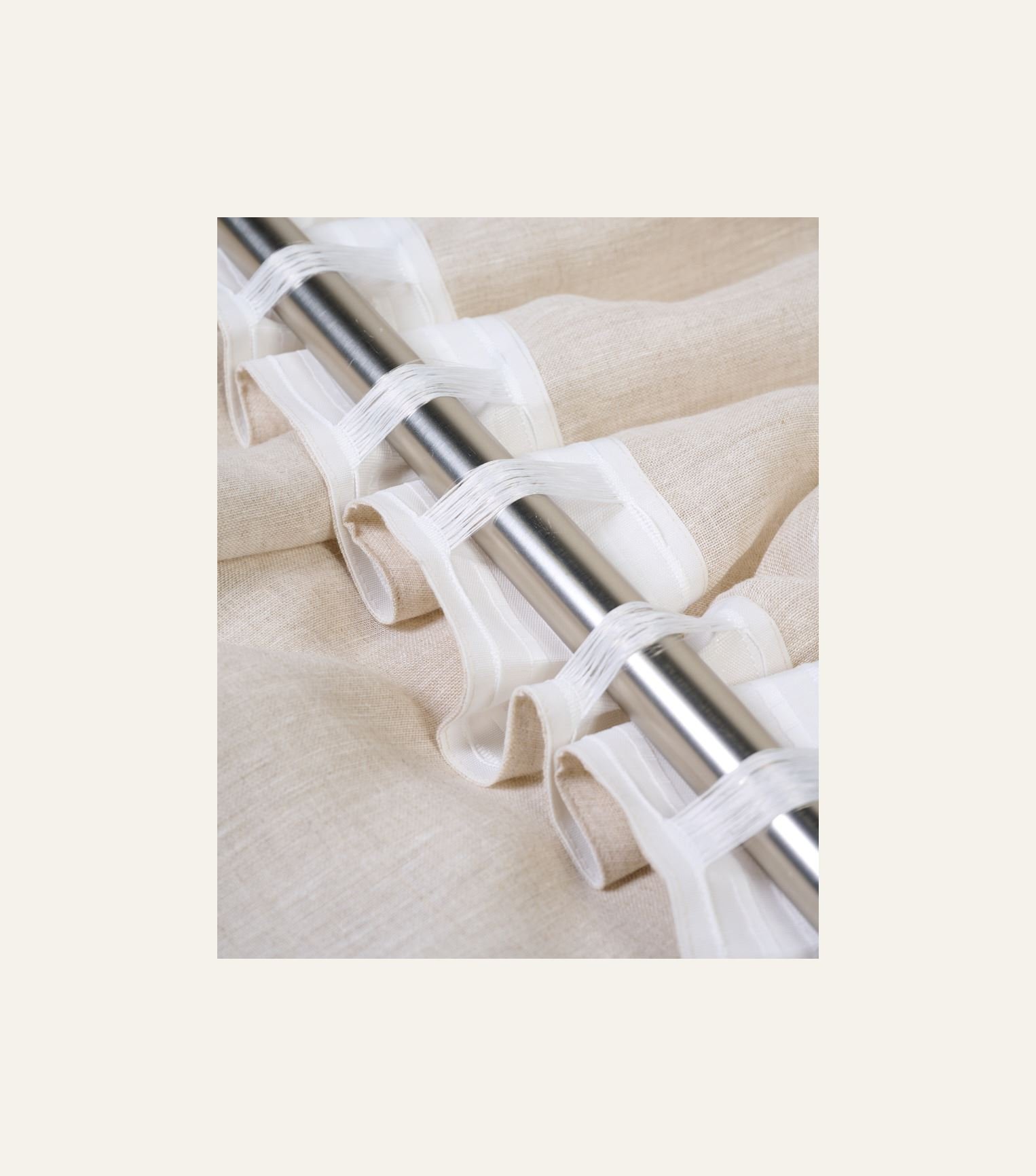 Linane kardin naturaalne toon - 2