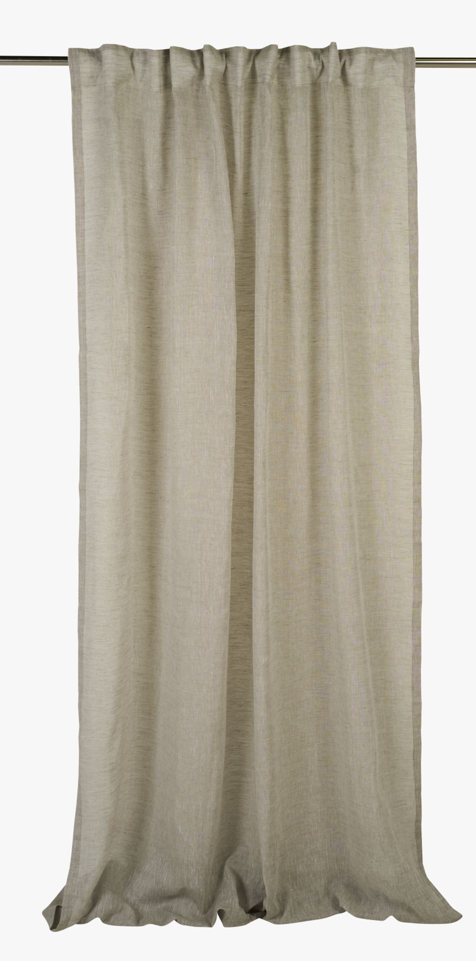 Linane kardin tumeliivkollane - 140x250 cm tumeliivkollane - 1