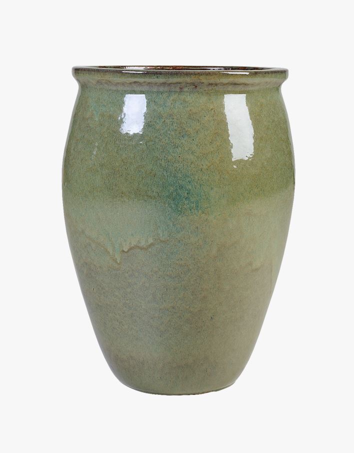 Keraamiline vaas heleroheline - 50x50x68 cm heleroheline - 1