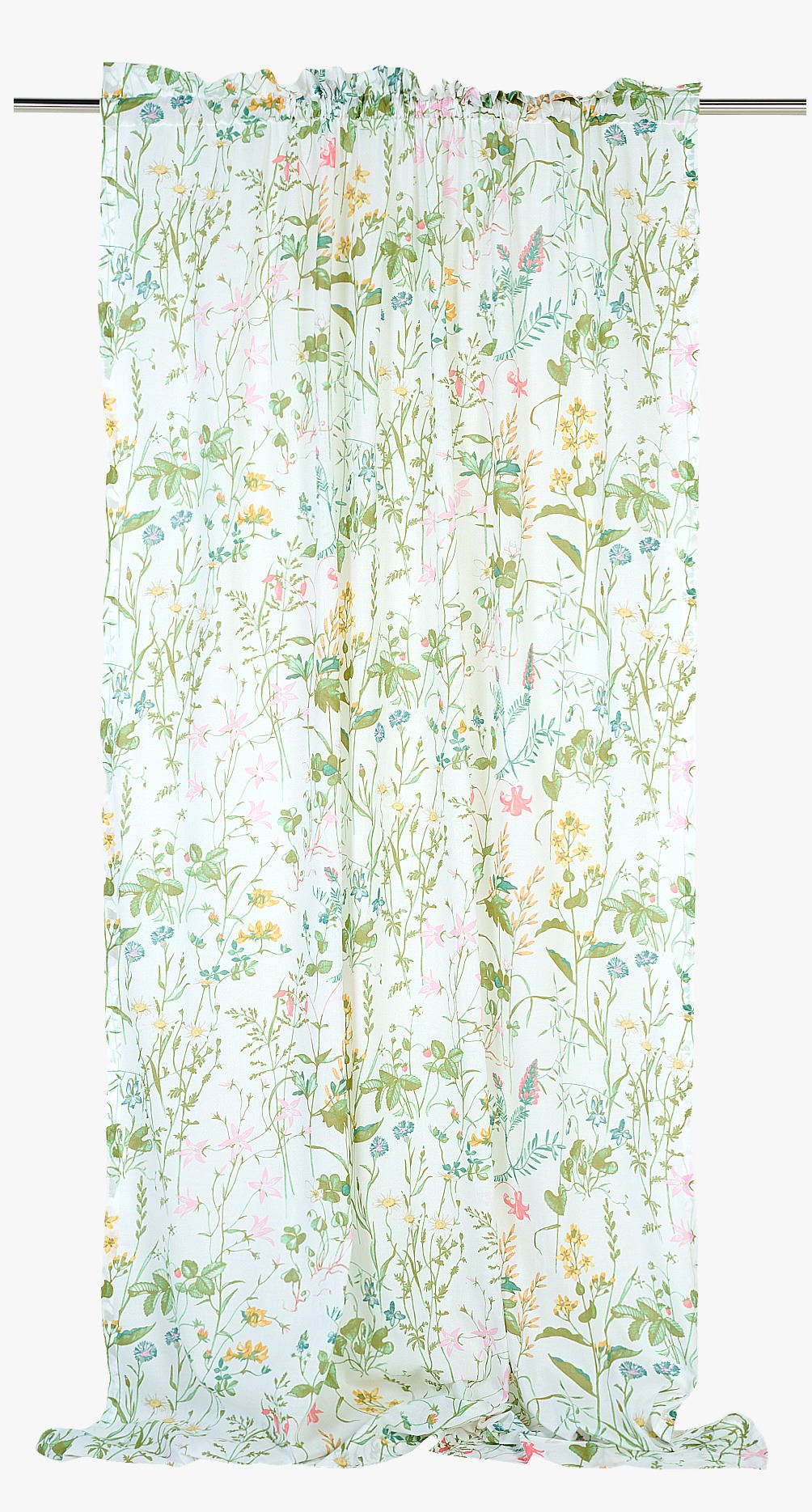 Kardin mitmevärviline/valge - 140x240 cm mitmevärviline/valge - 1