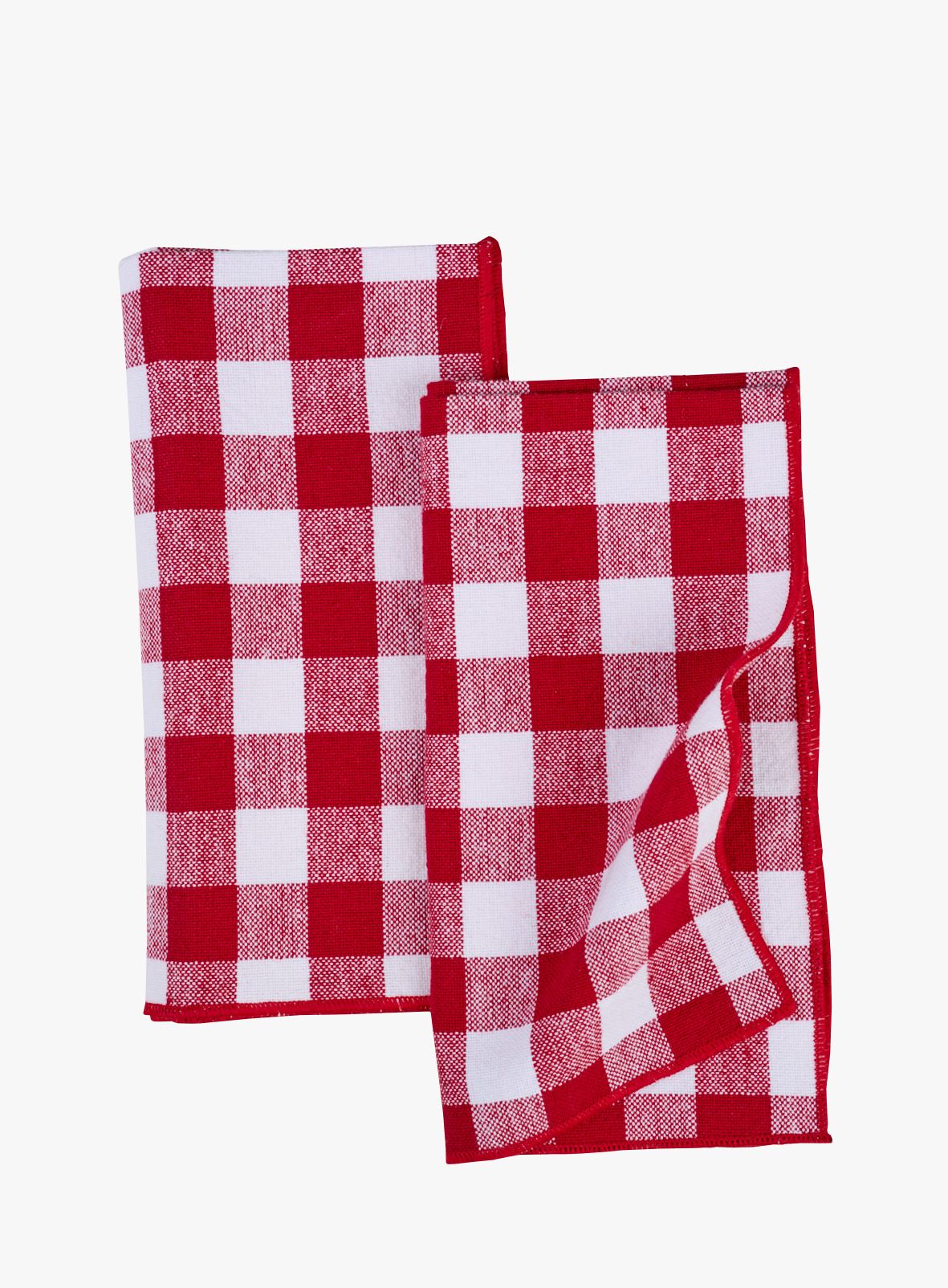 Kangast salvrätik 2tk           punane - 45x45 cm punane - 1