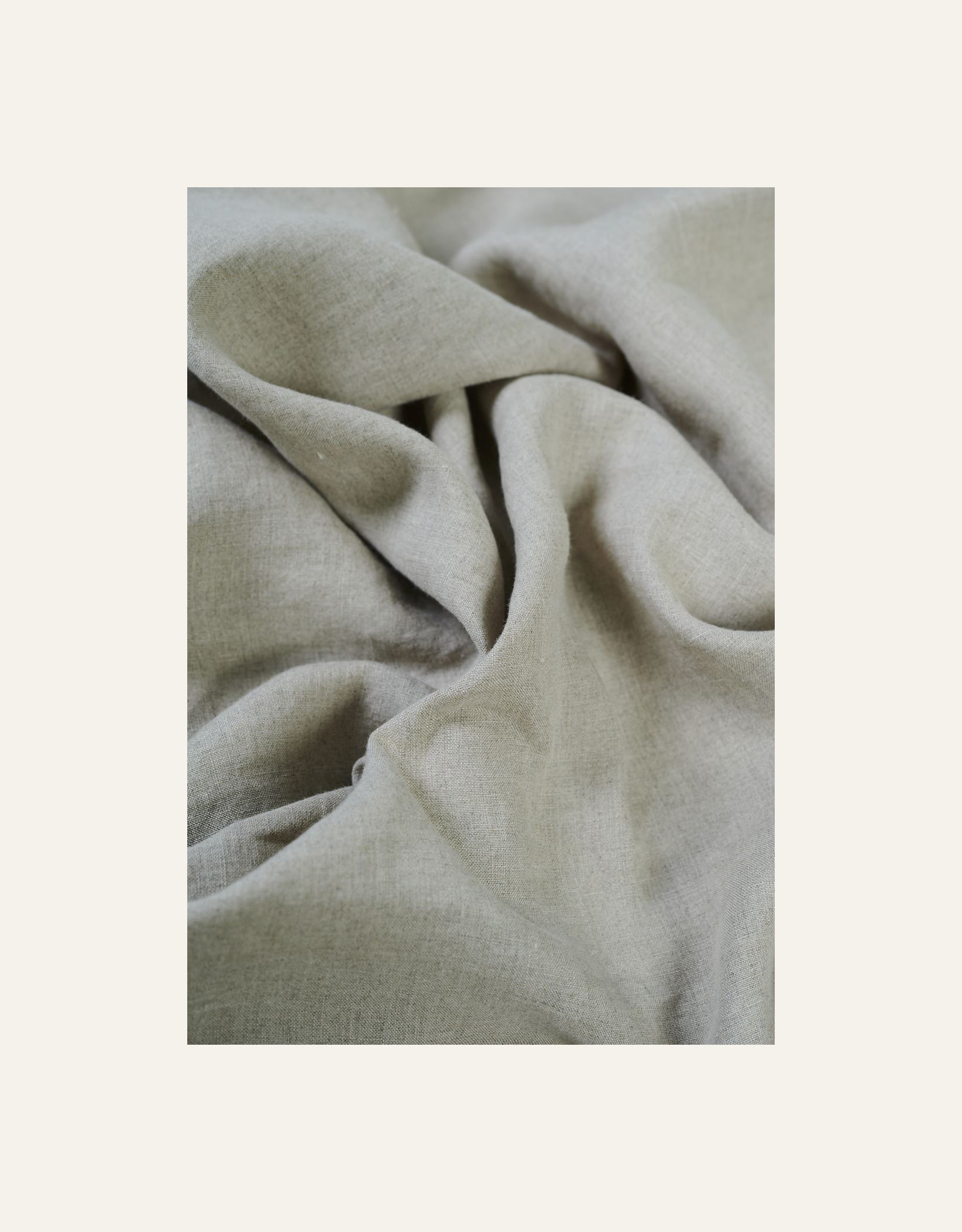 Linane kardin naturaalne toon - 3