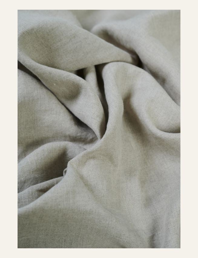 Linane kardin naturaalne toon - 3