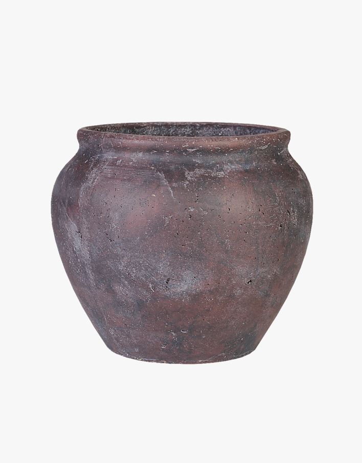 Lillepott baklažaan - 19,5x19,5x19 cm baklažaan - 1