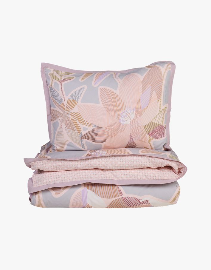 Voodipesukomplekt puuvillane mitmevärviline - 150x210 cm mitmevärviline - 1