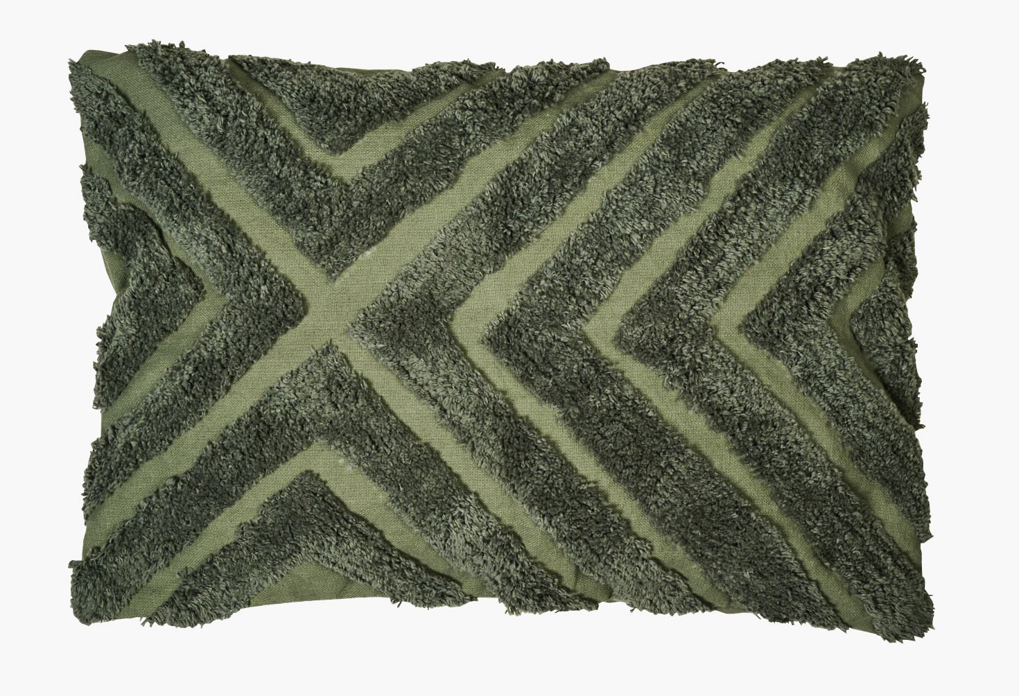 Dekoratiivpadja kate tumeroheline - 40x60 cm tumeroheline - 1