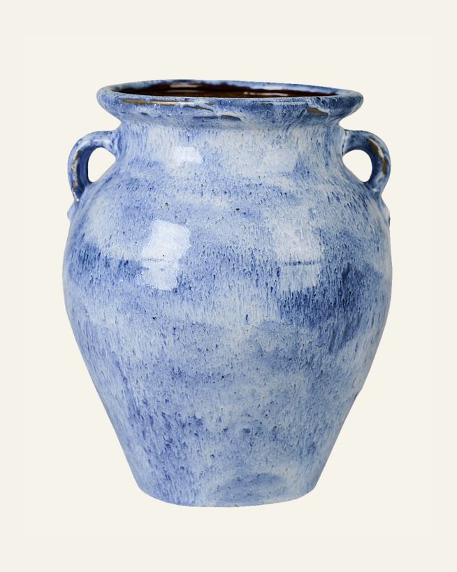 Keraamiline vaas mitmevärviline/sinine - 21x21x25 cm mitmevärviline/sinine - 1