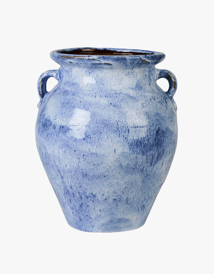 Keraamiline vaas mitmevärviline/sinine - 21x21x25 cm mitmevärviline/sinine - 1