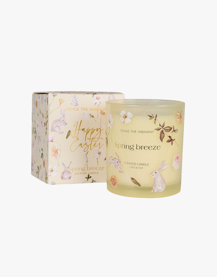 Lõhnaküünal mitmevärviline/kollane - 230 g mitmevärviline/kollane - 1