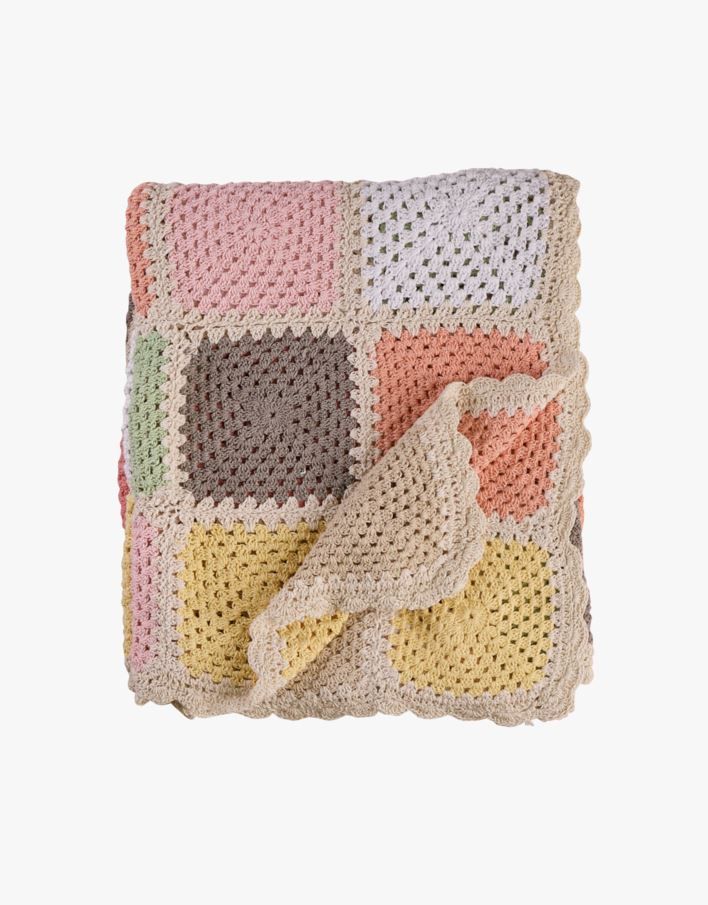 Pleed mitmevärviline/roosa - 120x150 cm mitmevärviline/roosa - 1