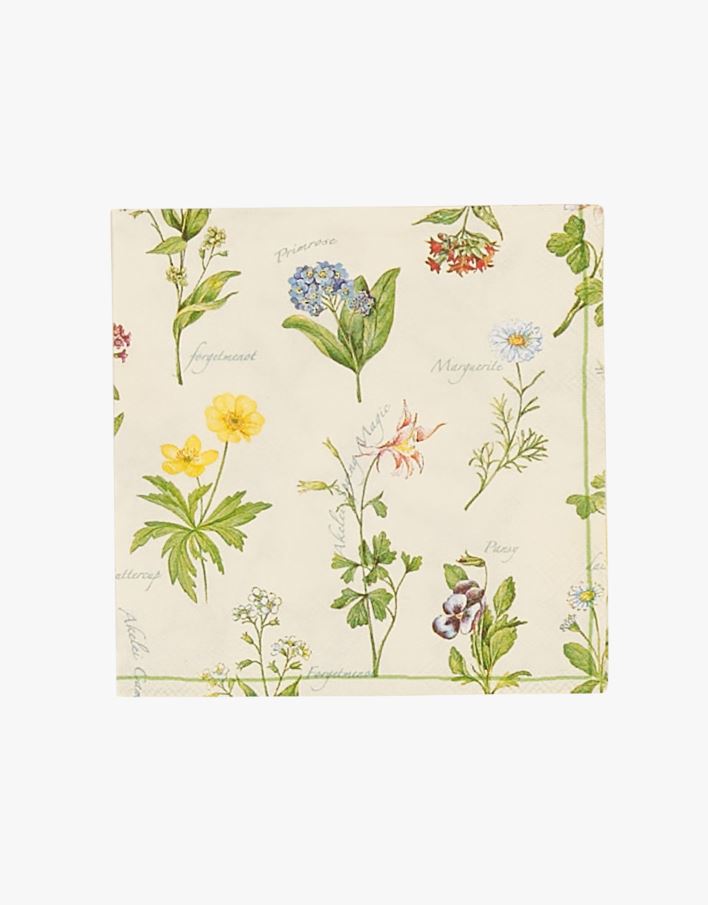 Salvrätikud mitmevärviline - 25x25 cm mitmevärviline - 1