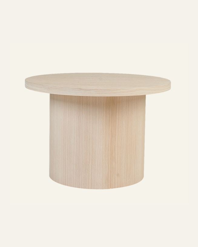 Diivanilaud naturaalne toon - 75x75x49 cm ø75 naturaalne toon - 1