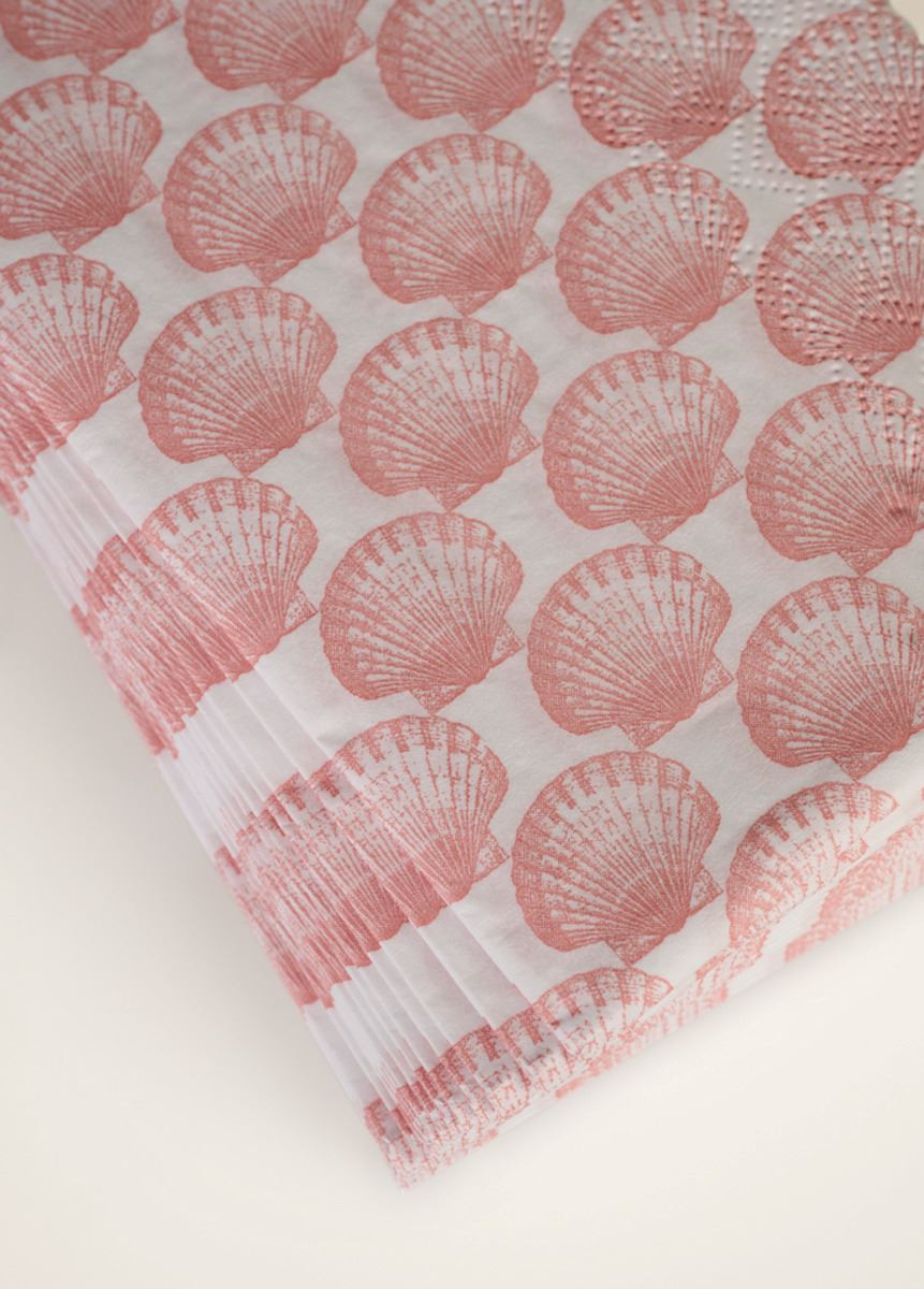 Pabersalvrätik roosa - 2