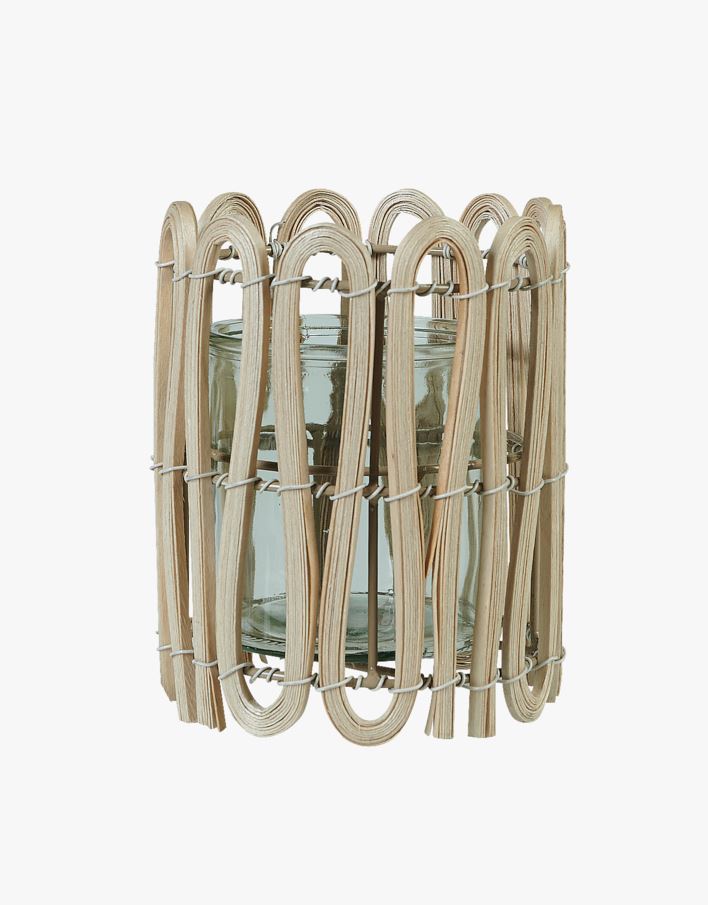 Küünlalatern naturaalne toon - 13,5x13,5x16,5 cm naturaalne toon - 1