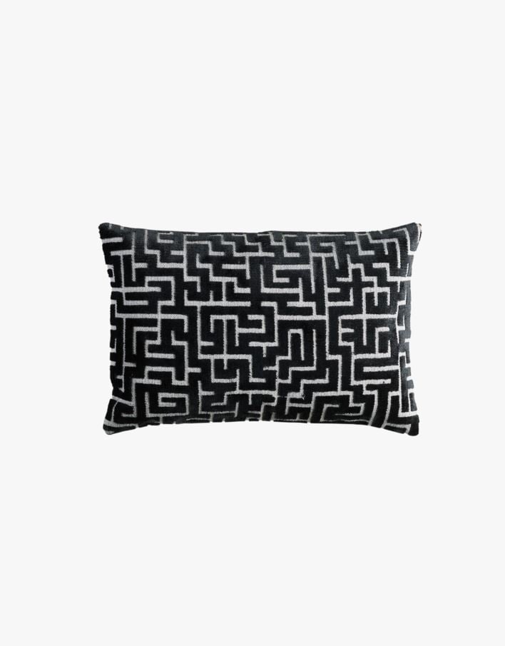 Dekoratiivpadja kate must - 40x60 cm must - 1